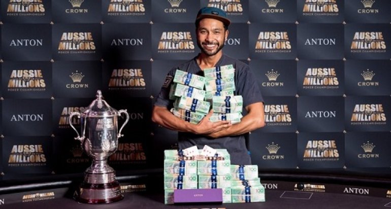 Shurane Vijayaram Wins 2017 Aussie Millions ME 2